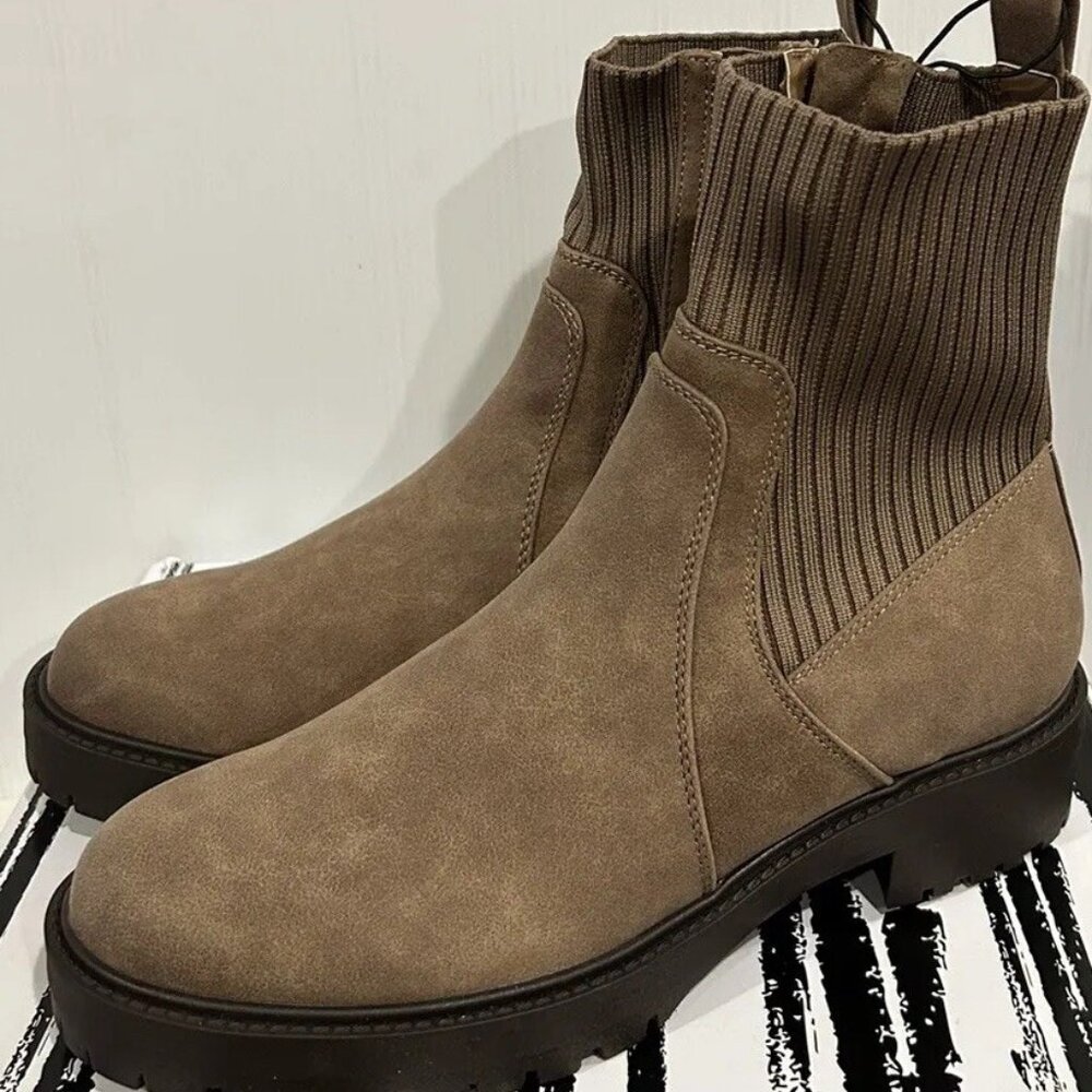 Dolce Vita Orelia Boots - Mushroom Brown - Sz 10 - NWT